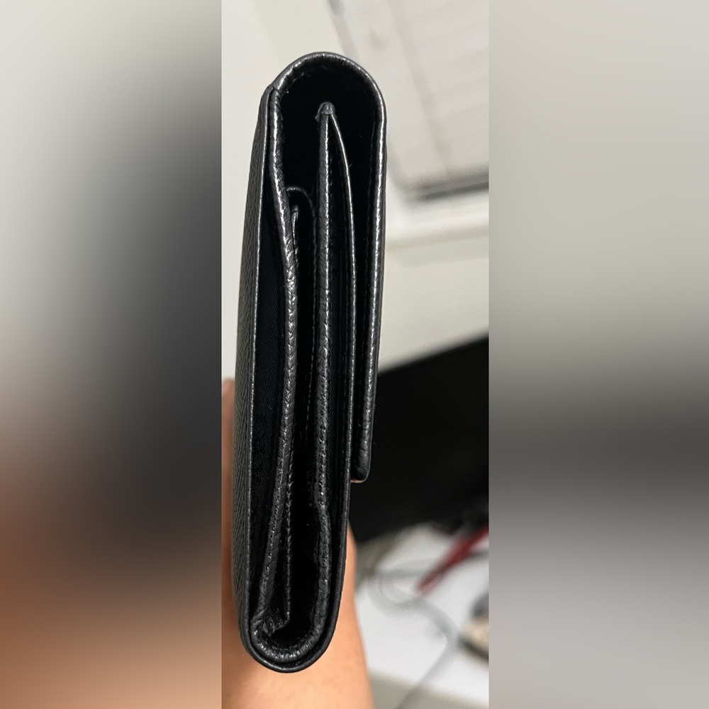 Bulgari Black leather wallet - Picture 4 of 6